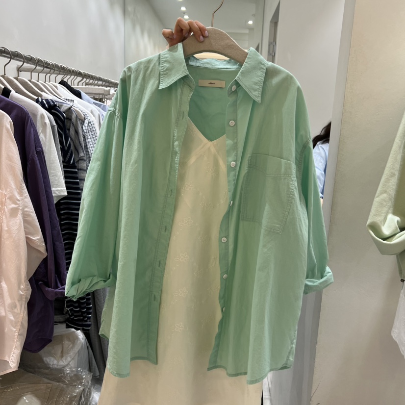 ASOME韓國代購女士新品熱賣人氣職業時尚襯衫蕾絲衫不含內搭A.SOME襯衫/蕾絲衫圖色3