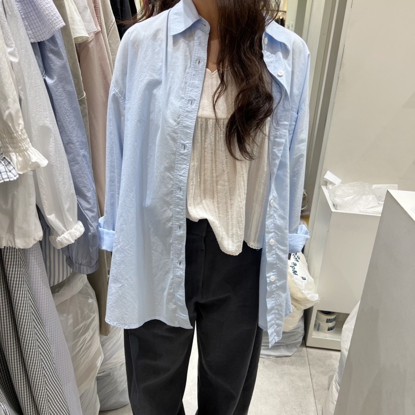 ASOME韓國代購女士新品熱賣人氣職業時尚襯衫蕾絲衫不含內搭A.SOME襯衫/蕾絲衫圖色4