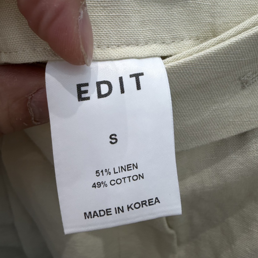 EDIT韓國東大門代購女裝新品休閑26春夏職業人氣時尚短褲EDIT短褲