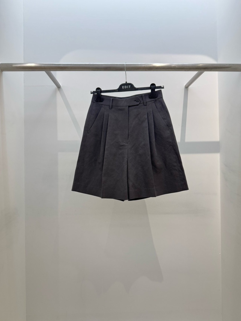 EDIT韓國東大門代購女裝新品休閑26春夏職業人氣時尚短褲EDIT短褲圖色3墨色