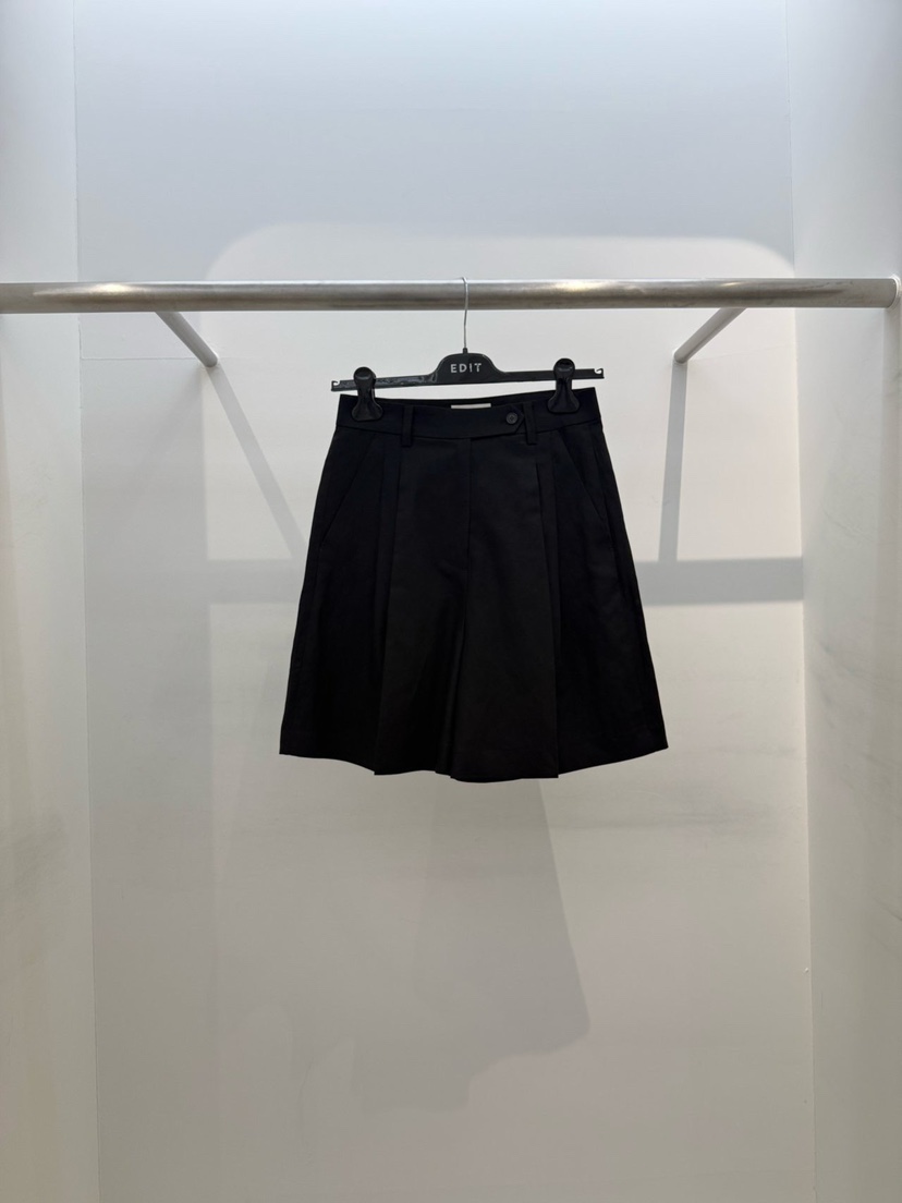 EDIT韓國東大門代購女裝新品休閑26春夏職業人氣時尚短褲EDIT短褲圖色4黑色