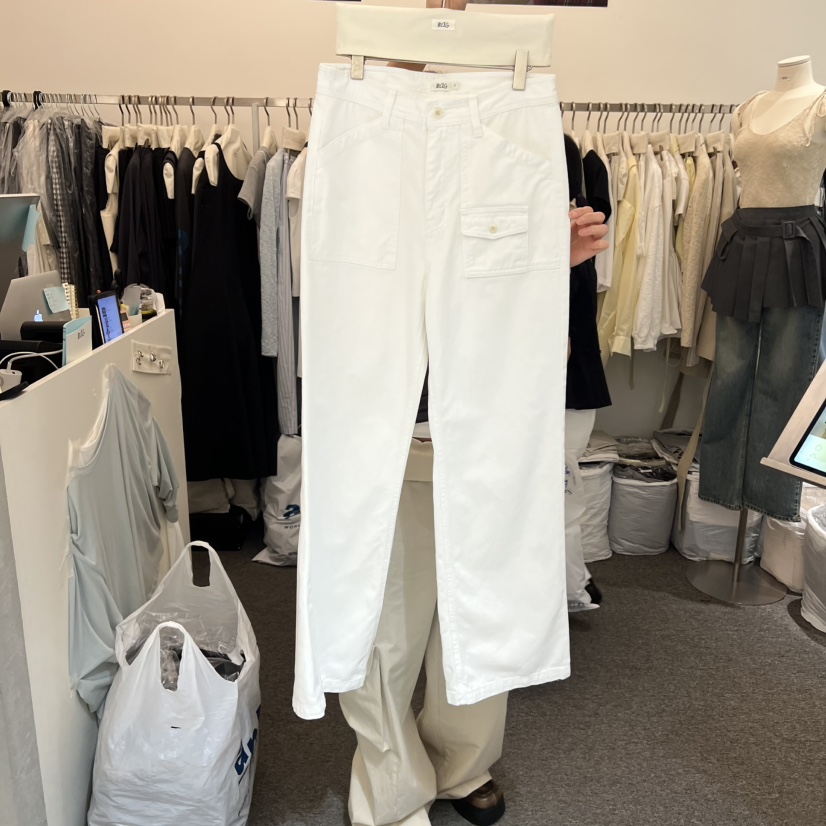 MAG韓國直郵女士新款26春夏人氣熱賣休閑推薦職業時尚休閑褲MAG休閑褲圖色1