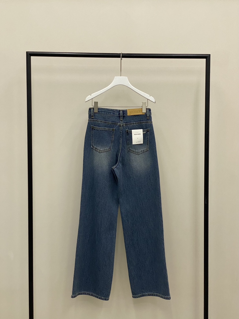 MUCH MORE/JACKPOT韓國東大門直郵女裝新款休閑推薦牛仔褲MUCH MORE/JACKPOT牛仔褲