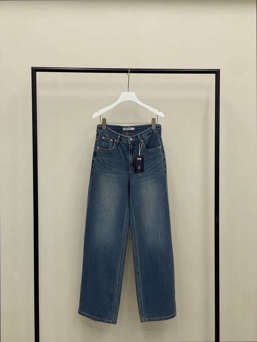 MUCH MORE/JACKPOT韓國東大門直郵女裝新款休閑推薦牛仔褲MUCH MORE/JACKPOT牛仔褲圖色1