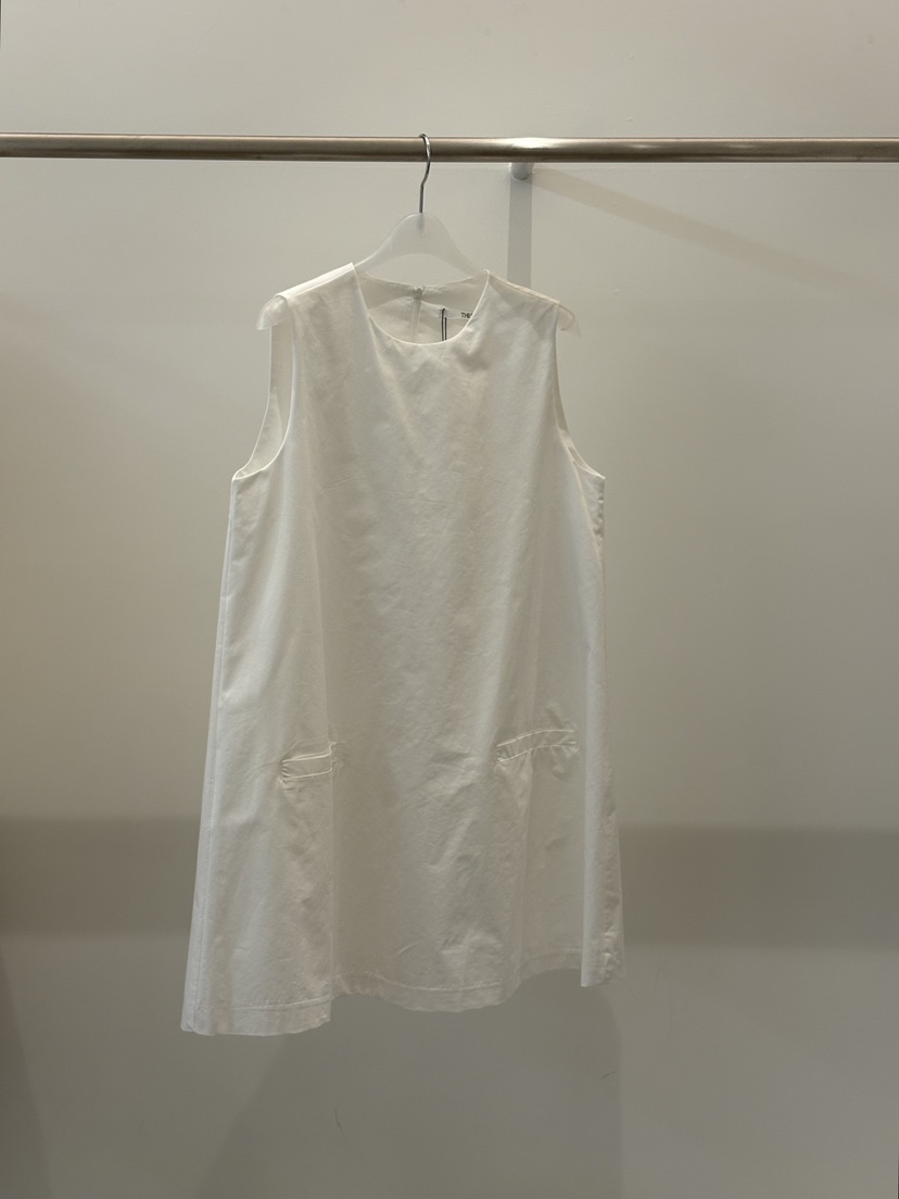 THERE韓國代購女裝新品職業26春夏人氣休閑推薦連衣裙口袋THERE連衣裙圖色1