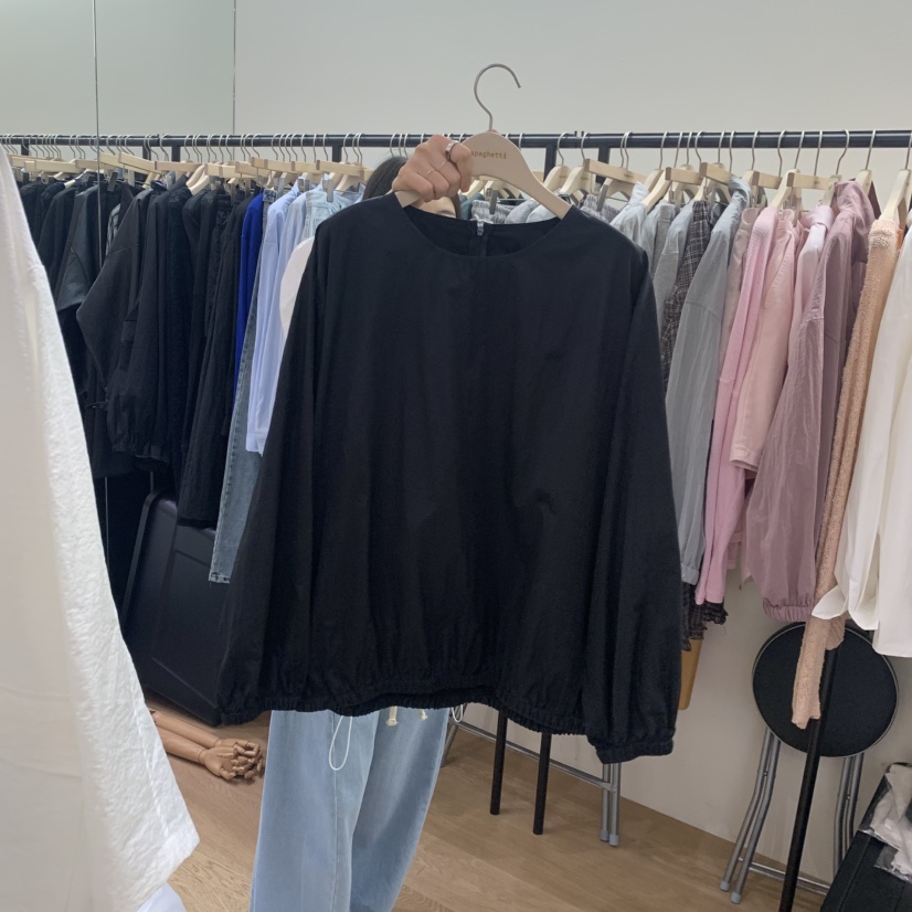 SPAGHETTI韓國東大門代購女裝新款推薦熱賣休閑襯衫蕾絲衫spaghetti襯衫/蕾絲衫圖色2