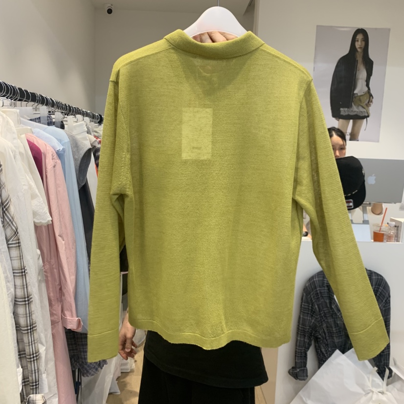 RUMIRU/AWEAR韓國直郵女裝新款職業時尚人氣針織衫口袋開衫awear/RUMIRU針織衫