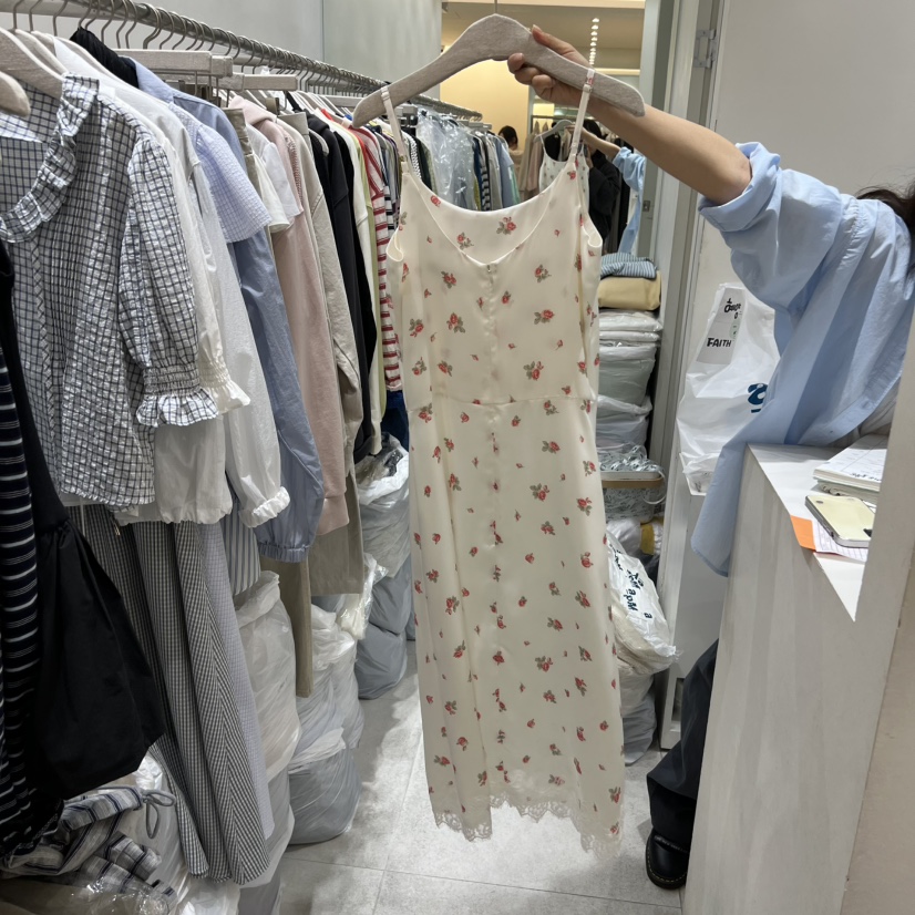 ASOME韓國代購女士新品時尚人氣職業26春夏連衣裙不含內搭蕾絲A.SOME連衣裙