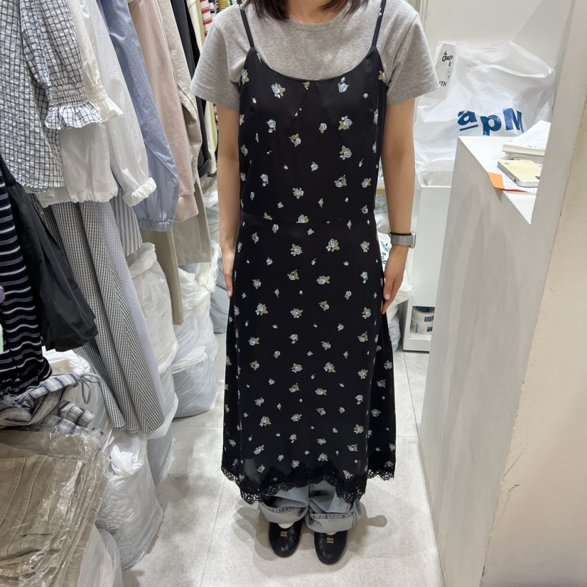 ASOME韓國代購女士新品時尚人氣職業26春夏連衣裙不含內搭蕾絲A.SOME連衣裙圖色2