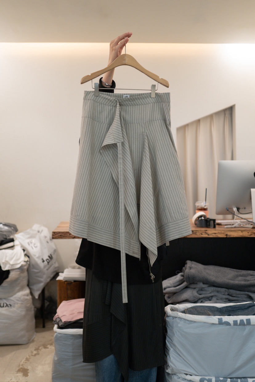 FRIC韓國東大門代購女士新品推薦熱賣時尚26春夏職業短裙FRIC短裙圖色3