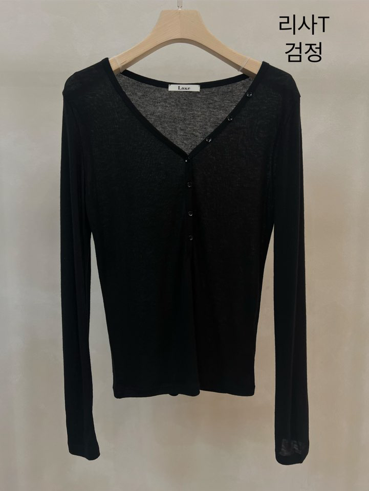 LAKE-A/KONI韓國代購女士新款人氣休閑26春夏推薦長袖T恤Lake Side/KONI長袖T恤圖色7