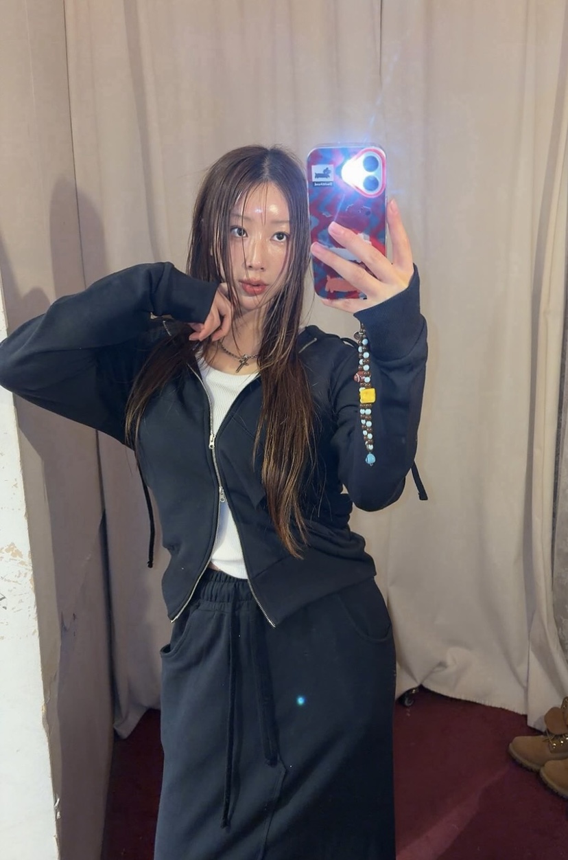 ARSERA韓國直郵女裝新款時尚熱賣推薦休閑人氣夾克不對稱ARSERA夾克