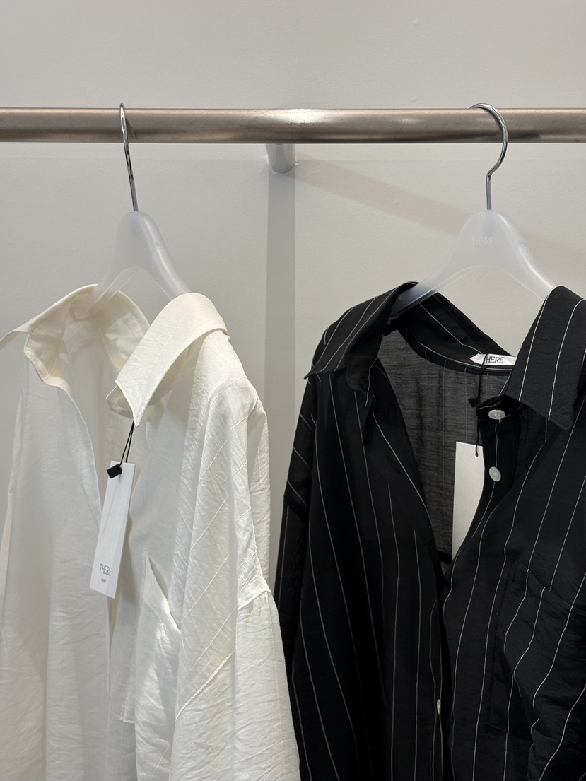 THERE韓國東大門代購女裝新品推薦26春夏休閑時尚襯衫蕾絲衫THERE襯衫/蕾絲衫