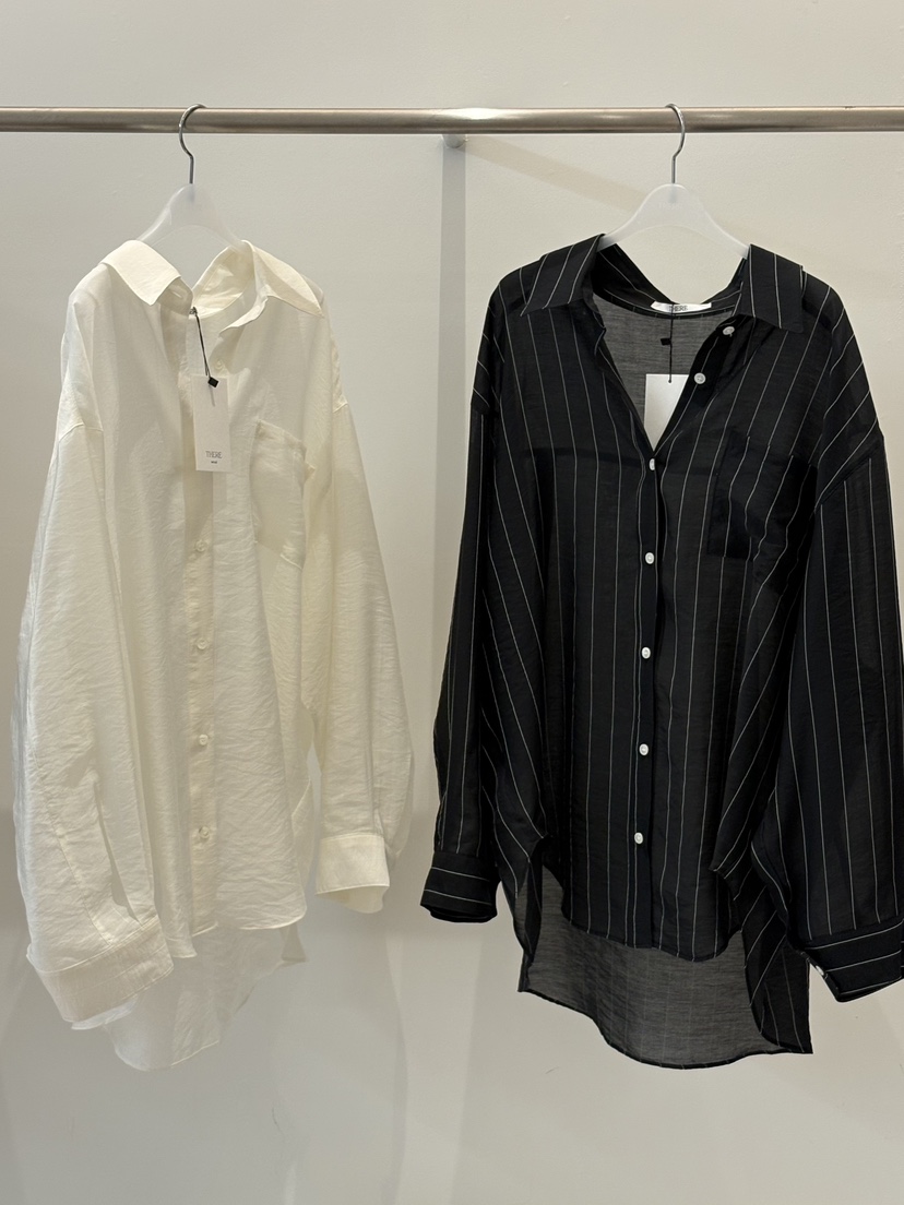 THERE韓國東大門代購女裝新品推薦26春夏休閑時尚襯衫蕾絲衫THERE襯衫/蕾絲衫