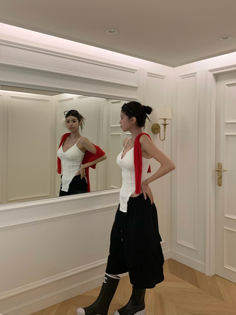 VIRKIN韓國代購女裝新款熱賣時尚休閑職業人氣26春夏吊帶背心VIRKIN吊帶/背心