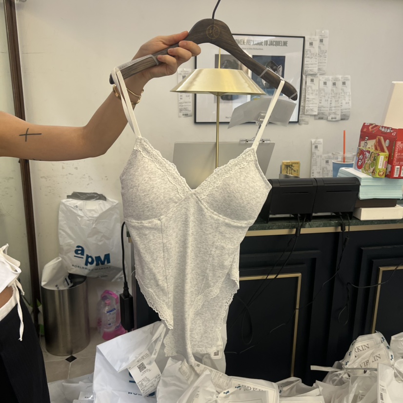 VIRKIN韓國代購女裝新款熱賣時尚休閑職業人氣26春夏吊帶背心VIRKIN吊帶/背心圖色2