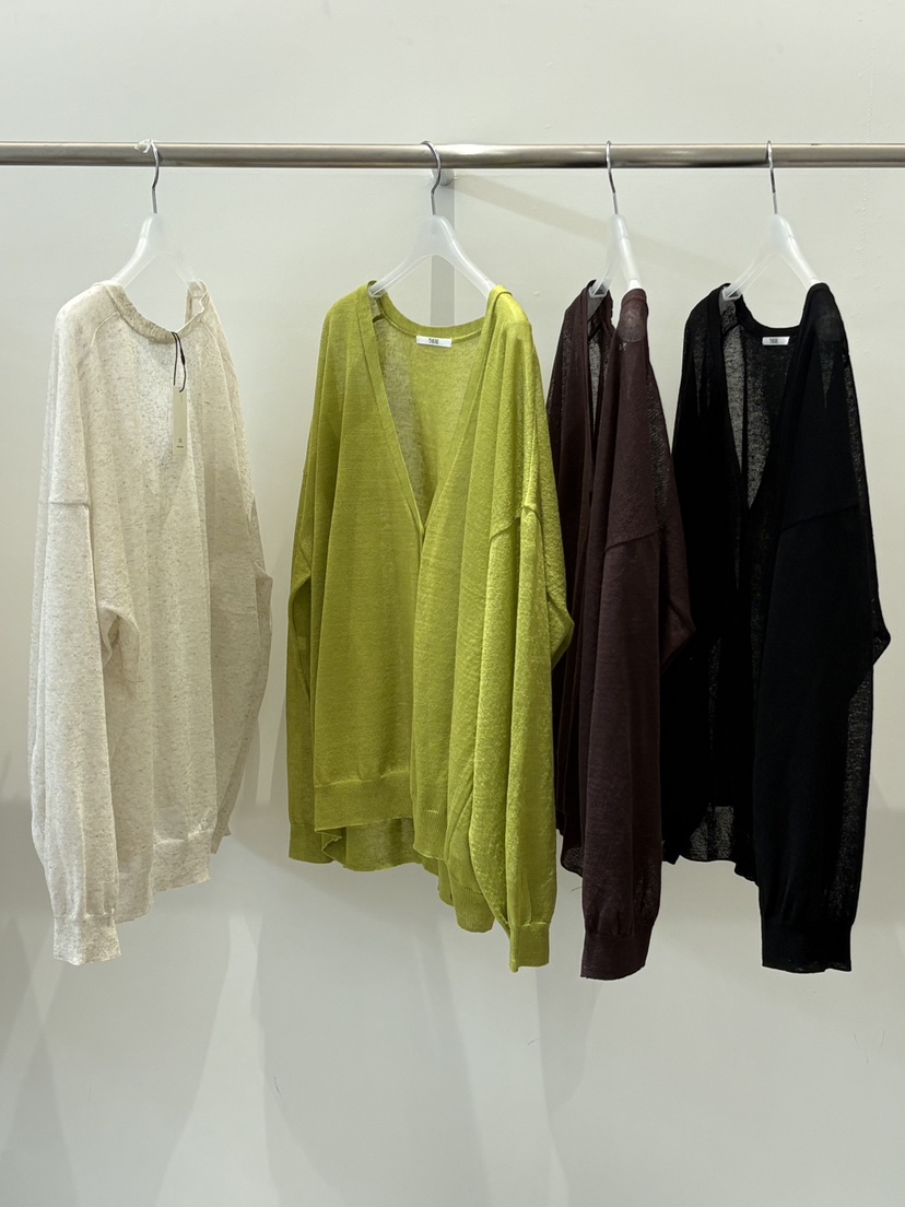 THERE韓國代購女裝新款推薦熱賣26春夏休閑時尚針織衫V領THERE針織衫