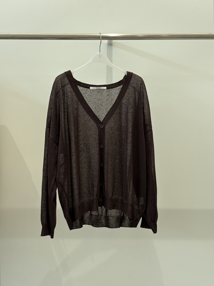 THERE韓國代購女裝新款推薦熱賣26春夏休閑時尚針織衫V領THERE針織衫圖色4