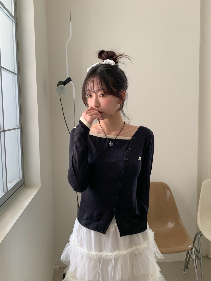 MORE THAN-P韓國東大門代購女裝新款休閑人氣時尚長袖T恤MORE THAN長袖T恤