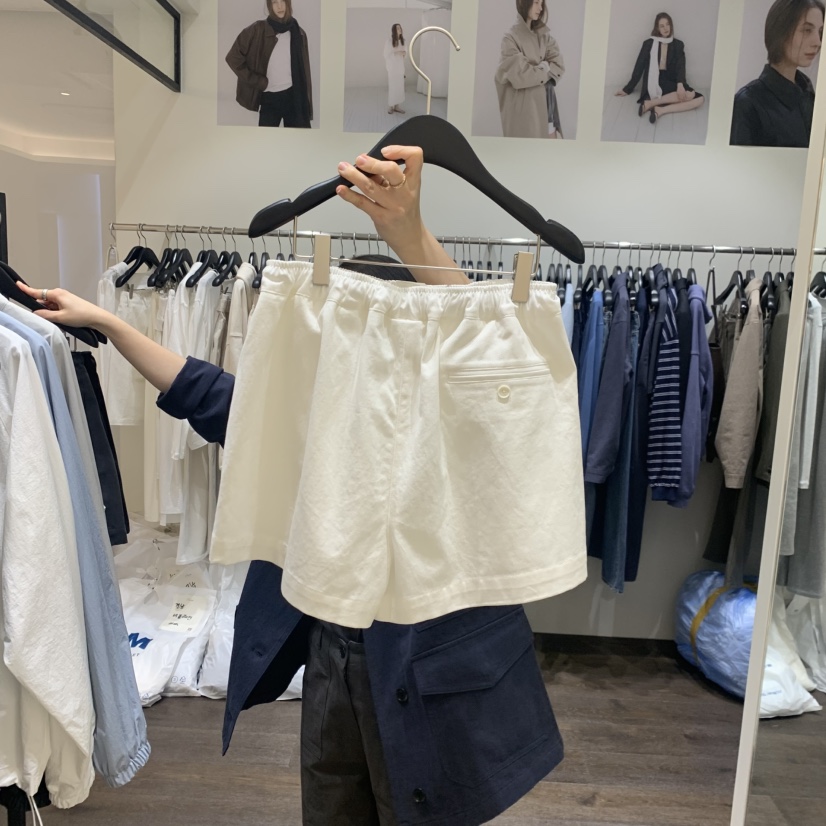 OURIN/THIS IS韓國東大門代購女士新款時尚休閑短褲棉質OURIN/THIS IS短褲