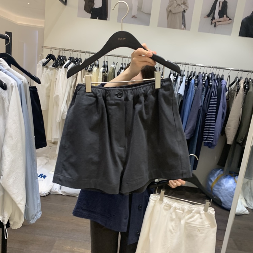 OURIN/THIS IS韓國東大門代購女士新款時尚休閑短褲棉質OURIN/THIS IS短褲圖色2