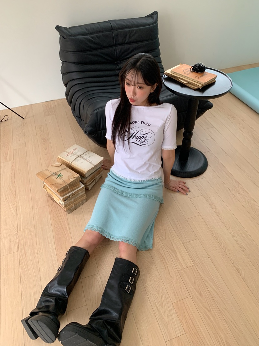 MORE THAN-P韓國代購女士新款26春夏熱賣休閑時尚職業T恤MORE THANT恤