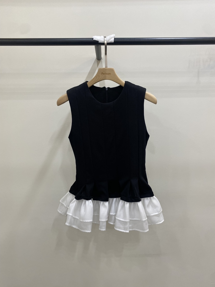 PERSON韓國東大門直郵女士新款職業26春夏時尚人氣吊帶背心PERSON吊帶/背心圖色3