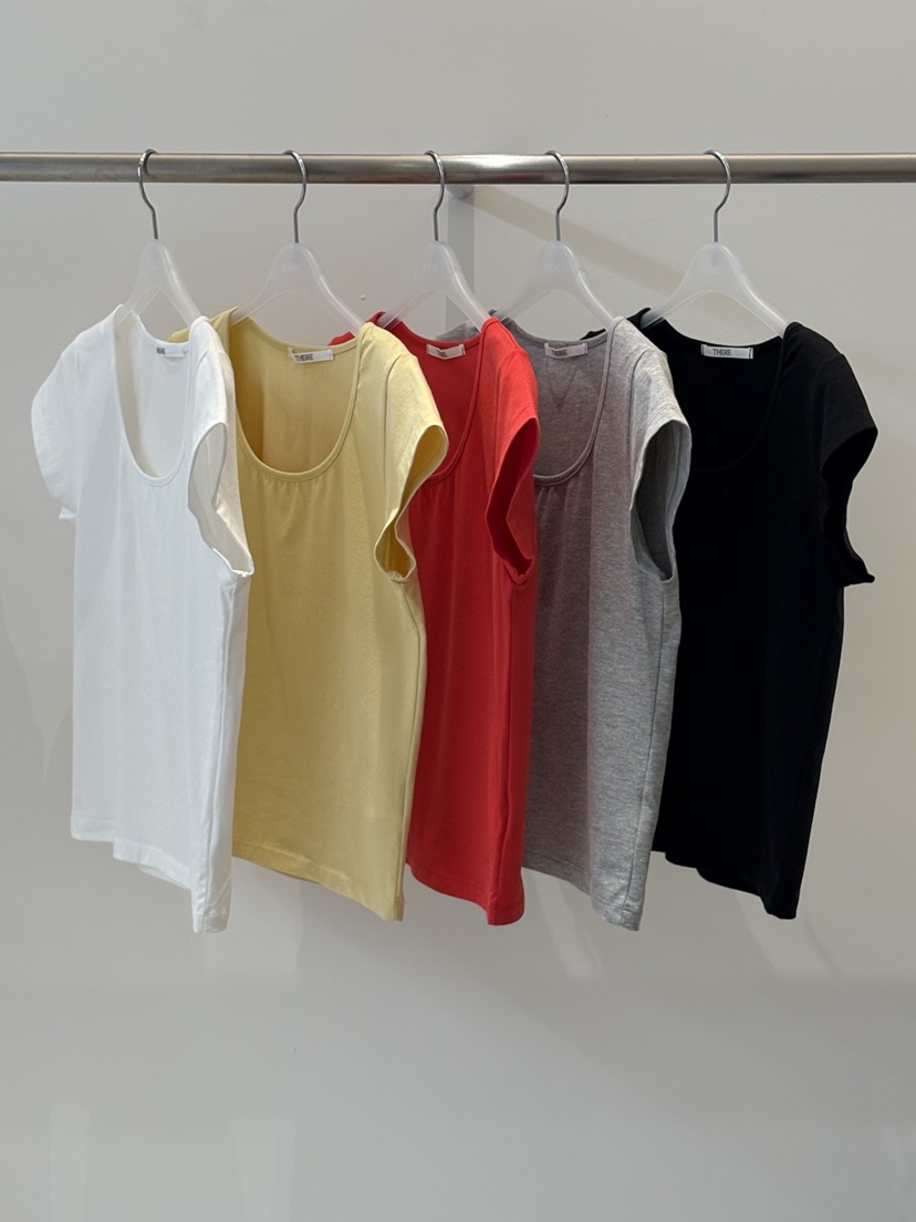 THERE韓國代購女士新款職業熱賣休閑時尚人氣推薦26春夏T恤THERET恤