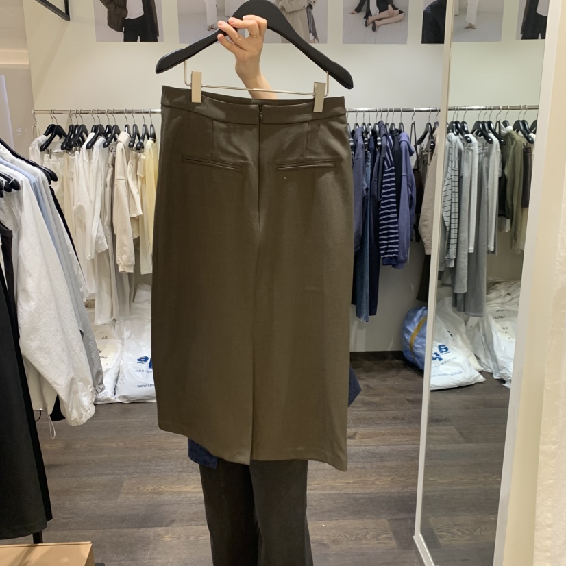 OURIN/THIS IS韓國東大門代購女裝新款人氣半身裙中短裙OURIN/THIS IS半身裙/中短裙