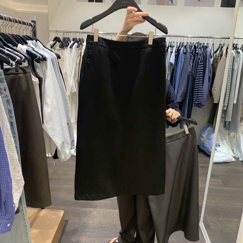 OURIN/THIS IS韓國東大門代購女裝新款人氣半身裙中短裙OURIN/THIS IS半身裙/中短裙圖色2