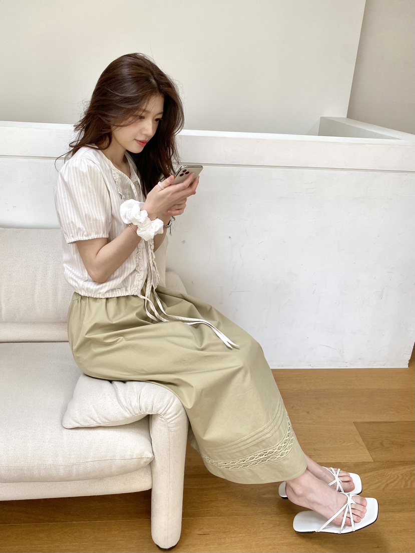 ERUME韓國直郵女士新品休閑推薦26春夏時尚熱賣人氣職業長裙ERUME長裙