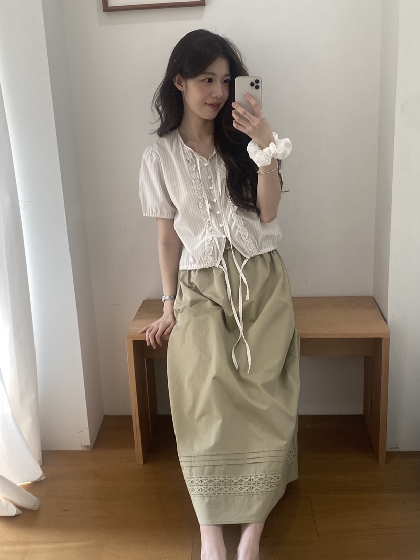 ERUME韓國直郵女士新品休閑推薦26春夏時尚熱賣人氣職業長裙ERUME長裙