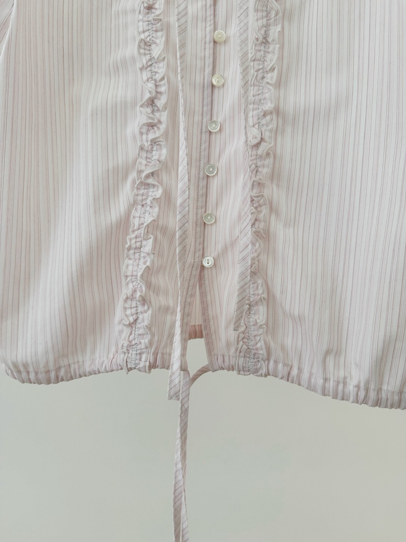 ERUME韓國代購女裝新品休閑人氣26春夏推薦熱賣襯衫蕾絲衫ERUME襯衫/蕾絲衫