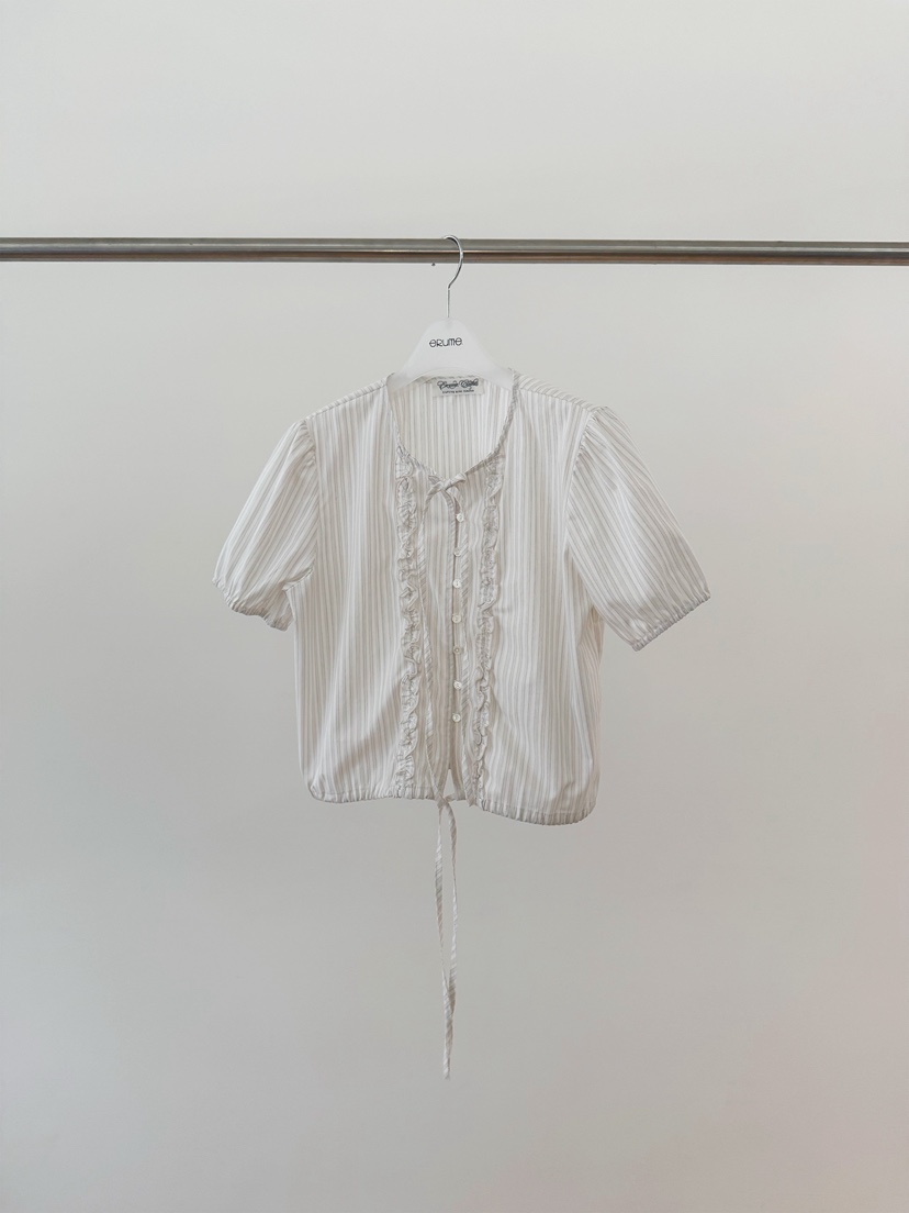 ERUME韓國代購女裝新品休閑人氣26春夏推薦熱賣襯衫蕾絲衫ERUME襯衫/蕾絲衫圖色2