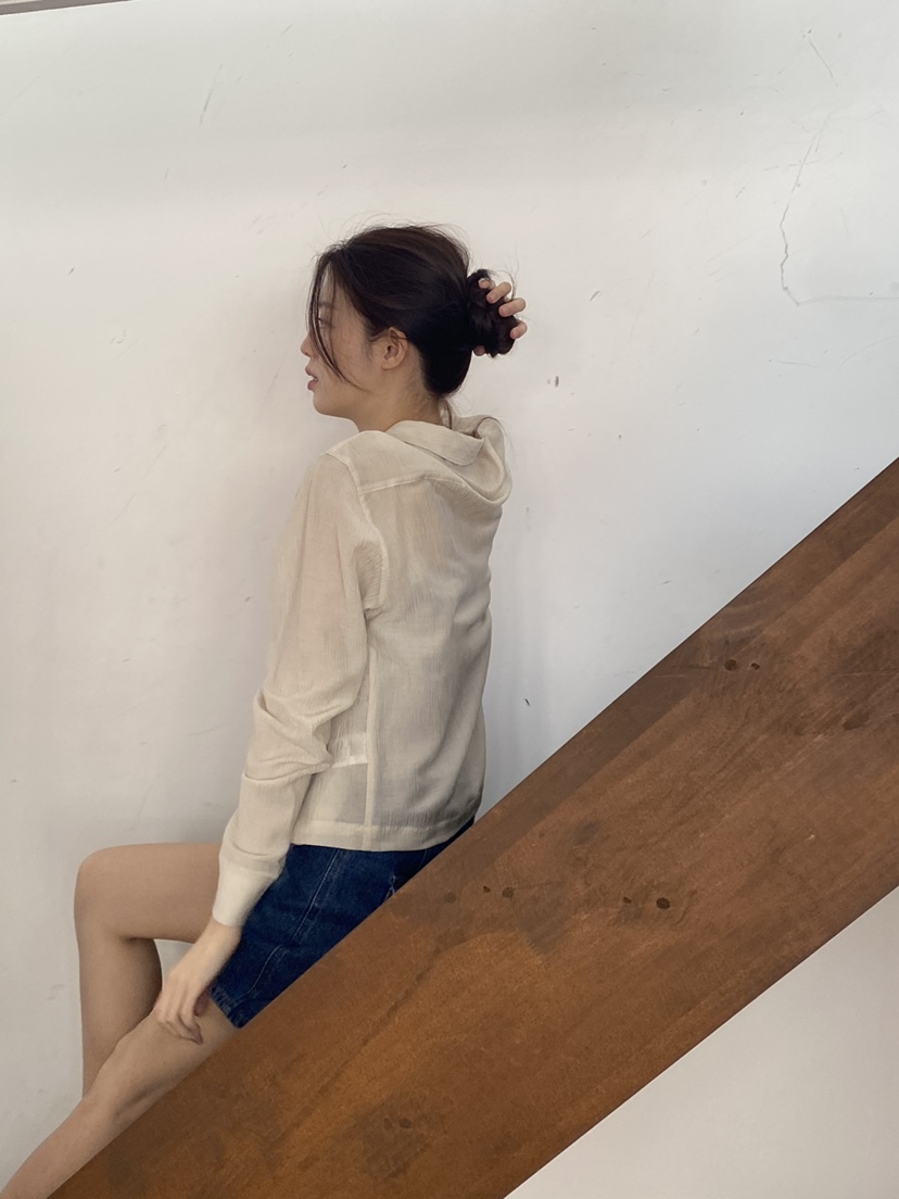 ERUME韓國直郵女士新款時尚人氣休閑熱賣26春夏襯衫蕾絲衫ERUME襯衫/蕾絲衫