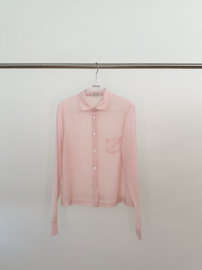 ERUME韓國直郵女士新款時尚人氣休閑熱賣26春夏襯衫蕾絲衫ERUME襯衫/蕾絲衫圖色2