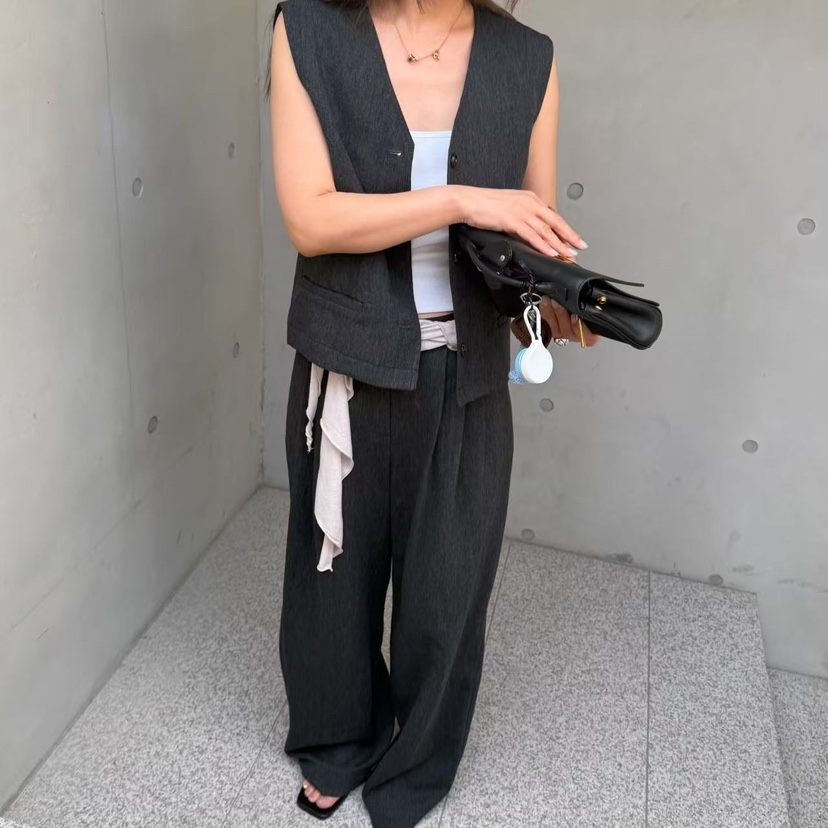 OLI SEOUL韓國直郵女裝新品人氣推薦時尚熱賣26春夏休閑褲OLI SEOUL休閑褲