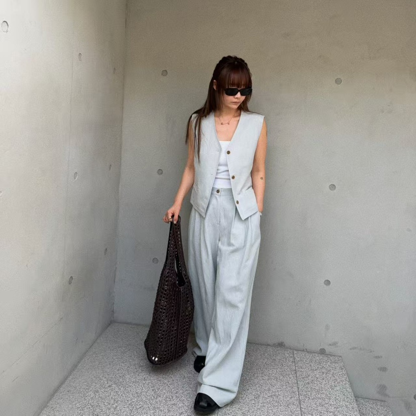 OLI SEOUL韓國直郵女裝新品人氣推薦時尚熱賣26春夏休閑褲OLI SEOUL休閑褲