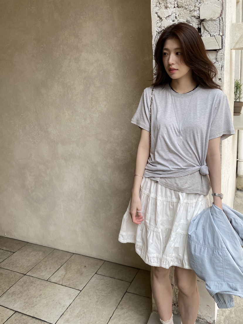 ERUME韓國東大門代購女士新款推薦26春夏人氣職業熱賣T恤ERUMET恤