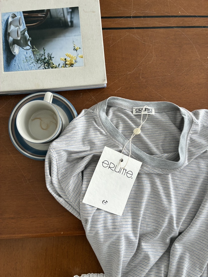 ERUME韓國東大門代購女士新款推薦26春夏人氣職業熱賣T恤ERUMET恤