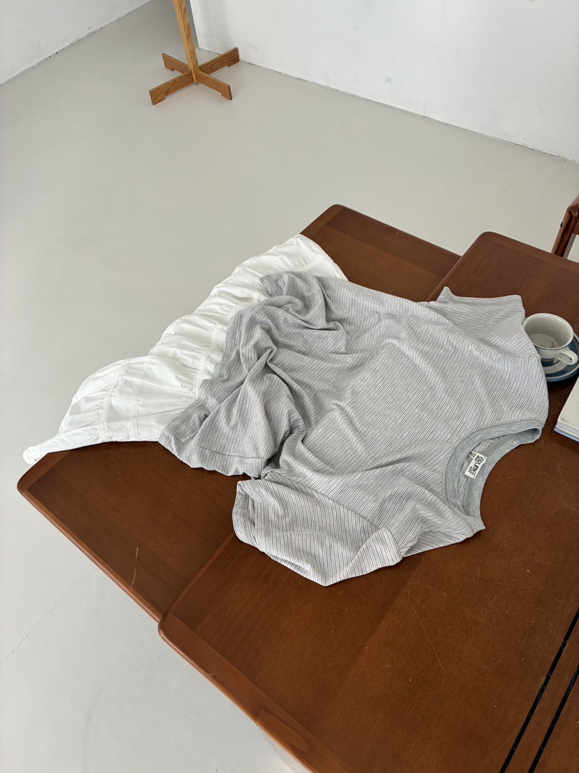 ERUME韓國東大門代購女士新款推薦26春夏人氣職業熱賣T恤ERUMET恤