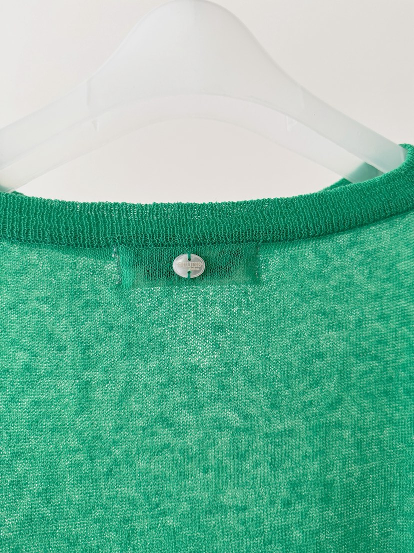 ERUME韓國直郵實拍女士新款時尚休閑職業推薦針織衫亞麻布ERUME針織衫