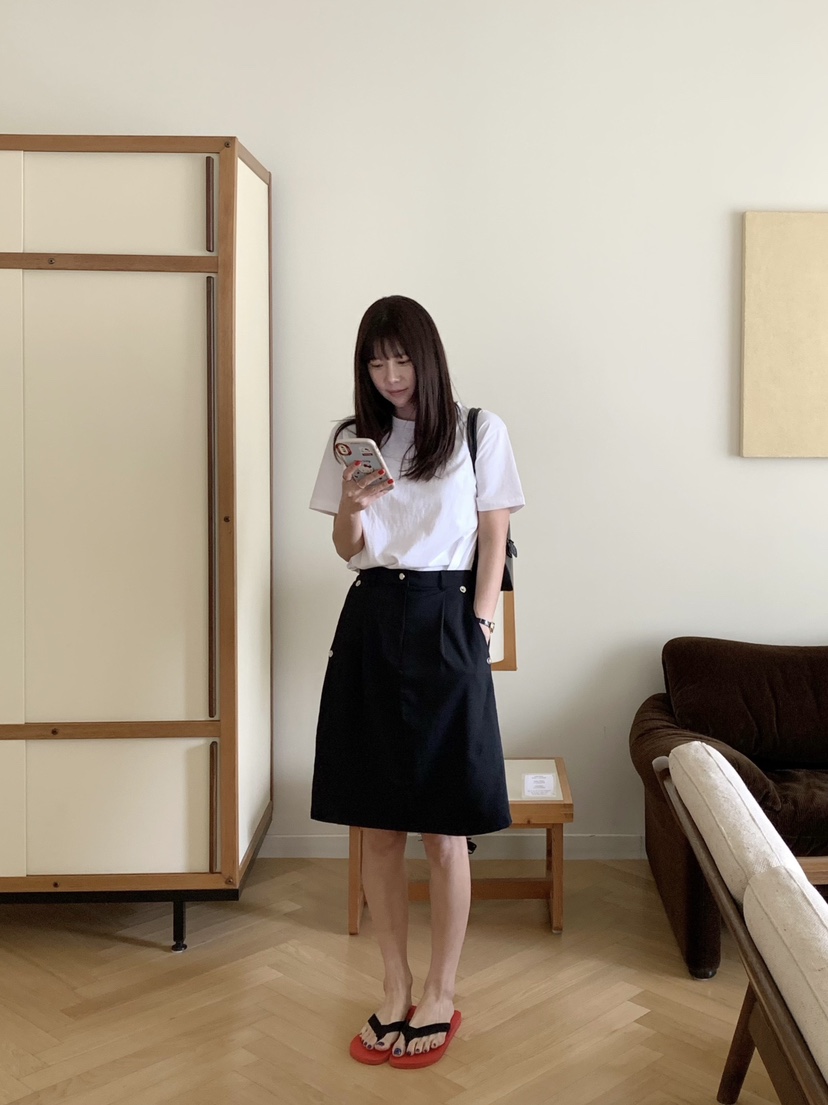 COURGETTE韓國直郵實拍女士新品職業熱賣時尚半身裙中短裙COURGETTE半身裙/中短裙