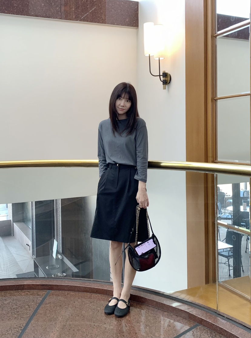 COURGETTE韓國直郵實拍女士新品職業熱賣時尚半身裙中短裙COURGETTE半身裙/中短裙