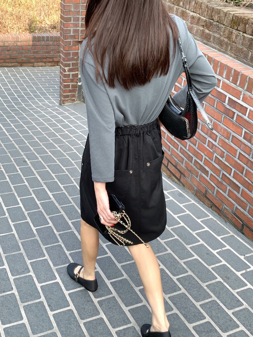 COURGETTE韓國直郵實拍女士新品職業熱賣時尚半身裙中短裙COURGETTE半身裙/中短裙