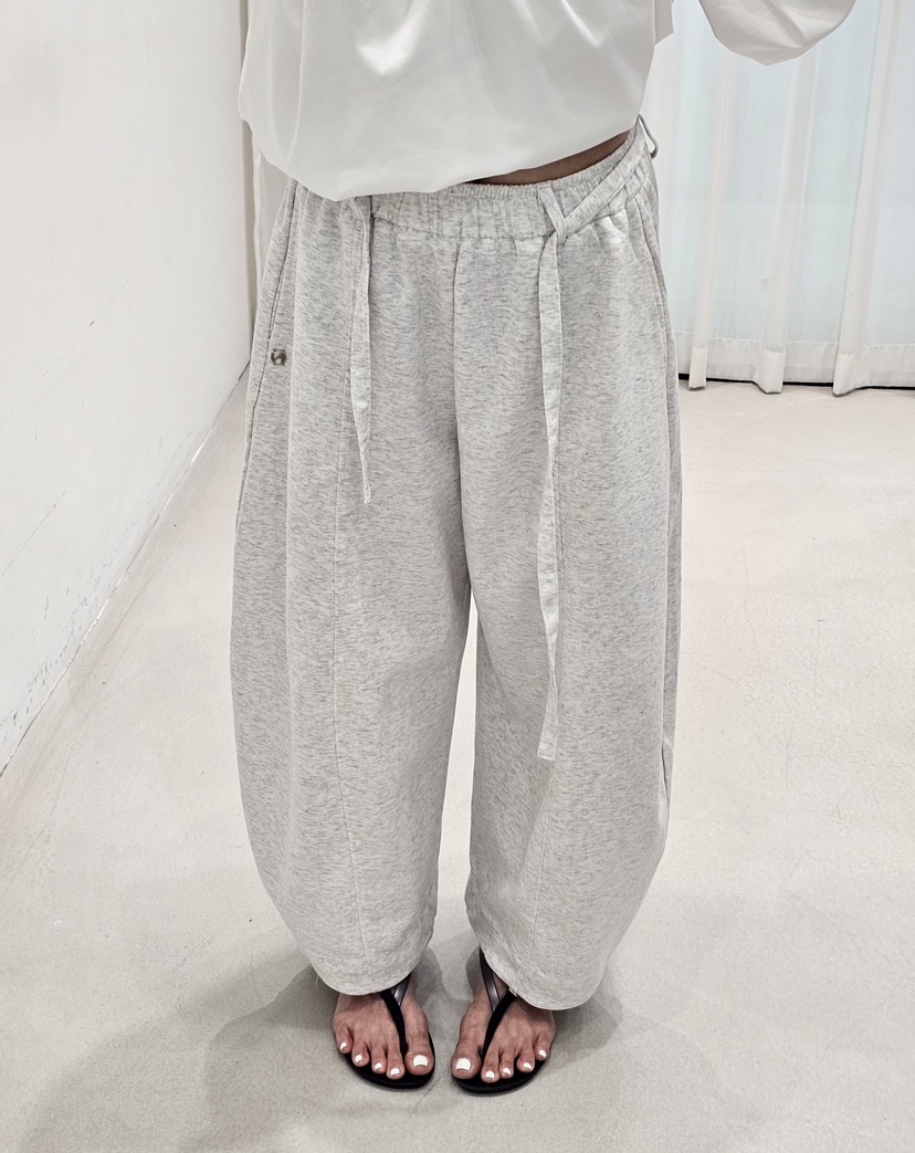 NEOUL韓國直郵女士新款26春夏人氣推薦時尚職業休閑褲含腰繩NEOUL/ahin雙領標簽休閑褲