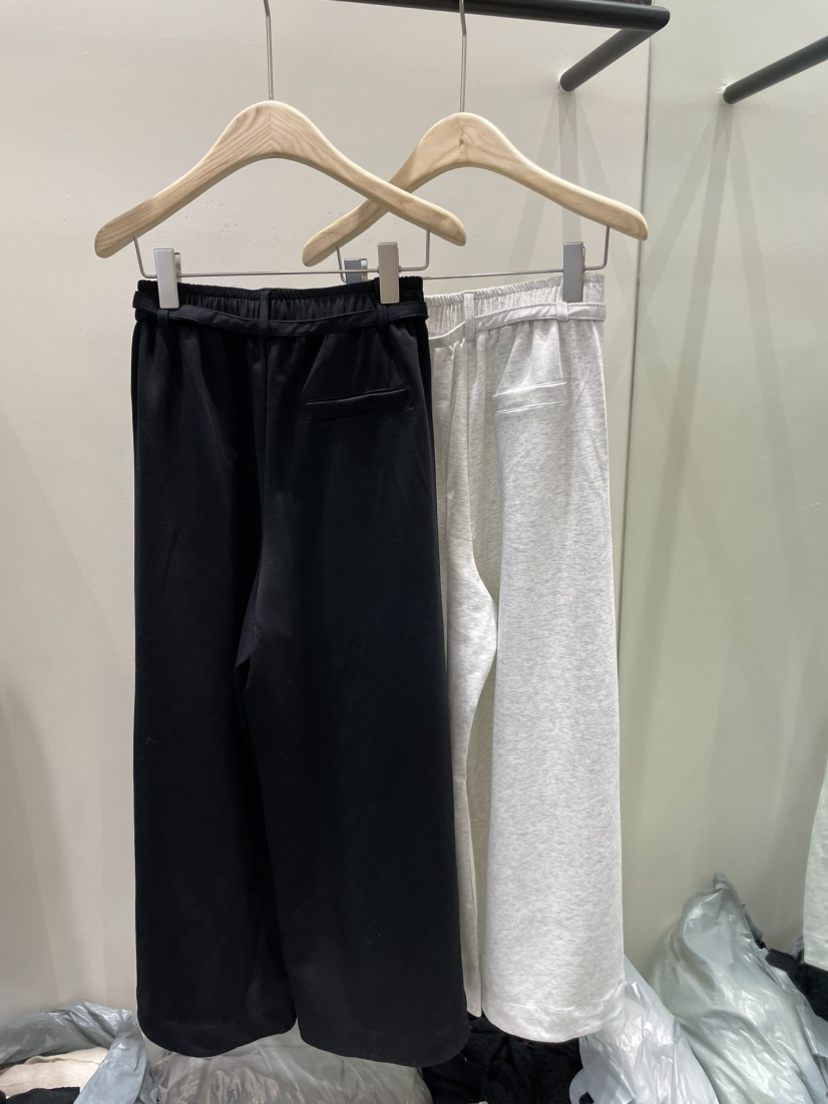 NEOUL韓國直郵女士新款26春夏人氣推薦時尚職業休閑褲含腰繩NEOUL/ahin雙領標簽休閑褲