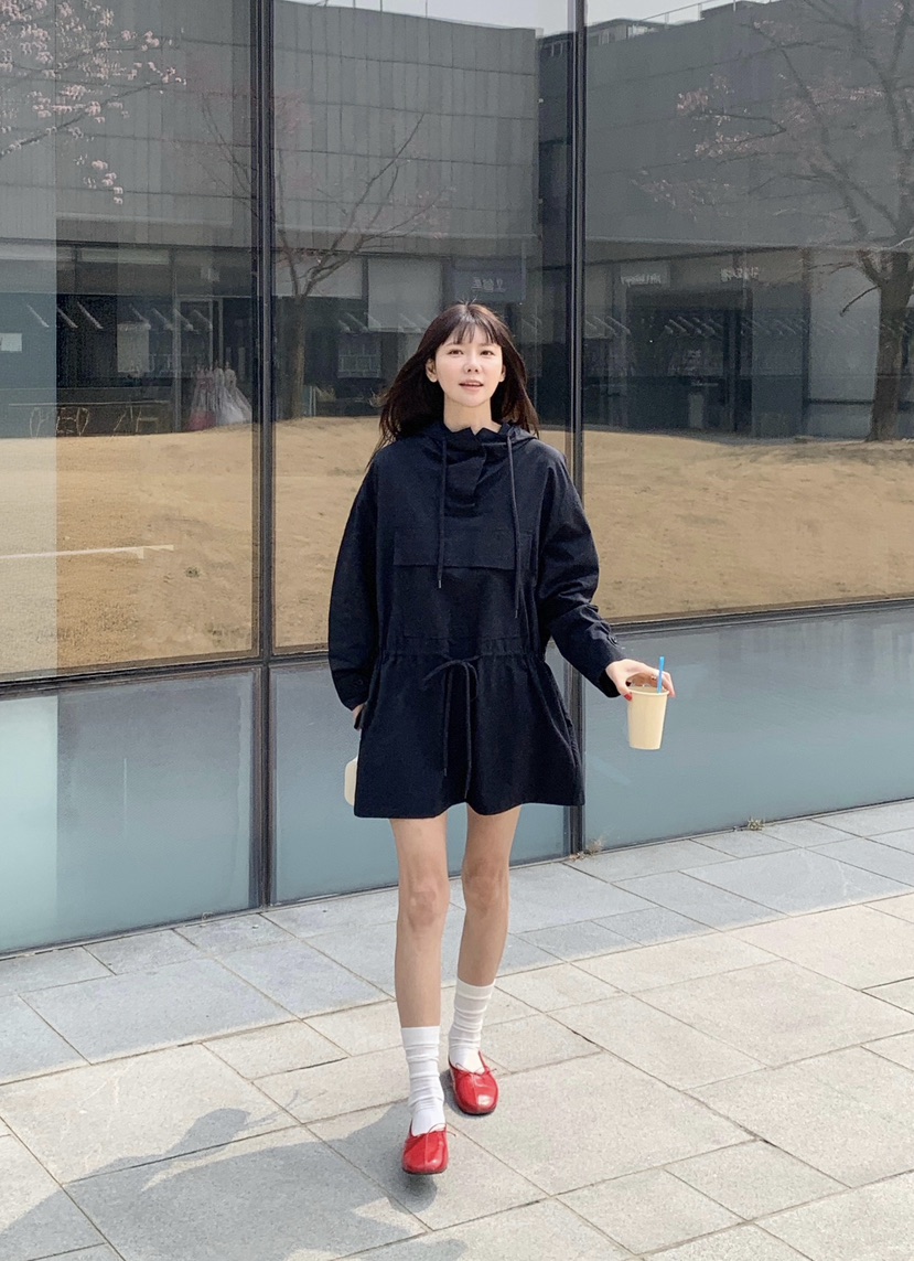 COURGETTE韓國代購女士新款推薦26春夏職業休閑時尚連衣裙COURGETTE連衣裙