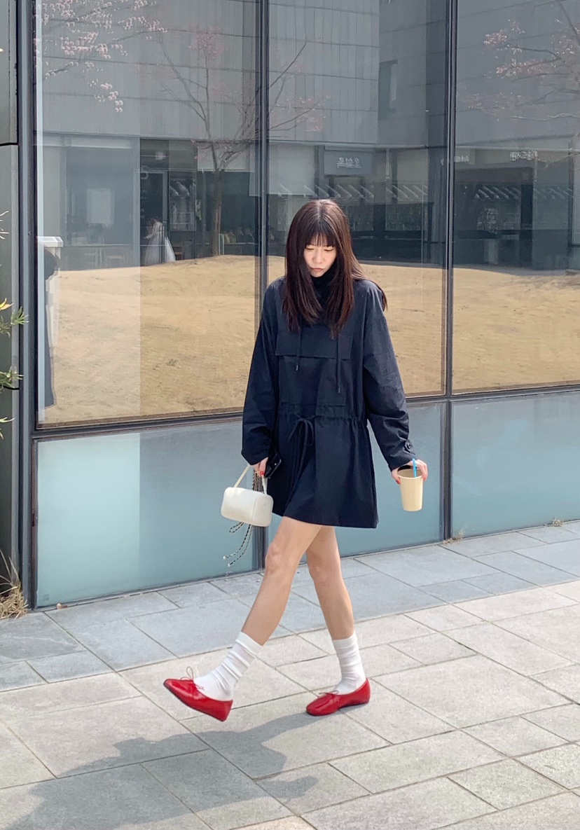 COURGETTE韓國代購女士新款推薦26春夏職業休閑時尚連衣裙COURGETTE連衣裙