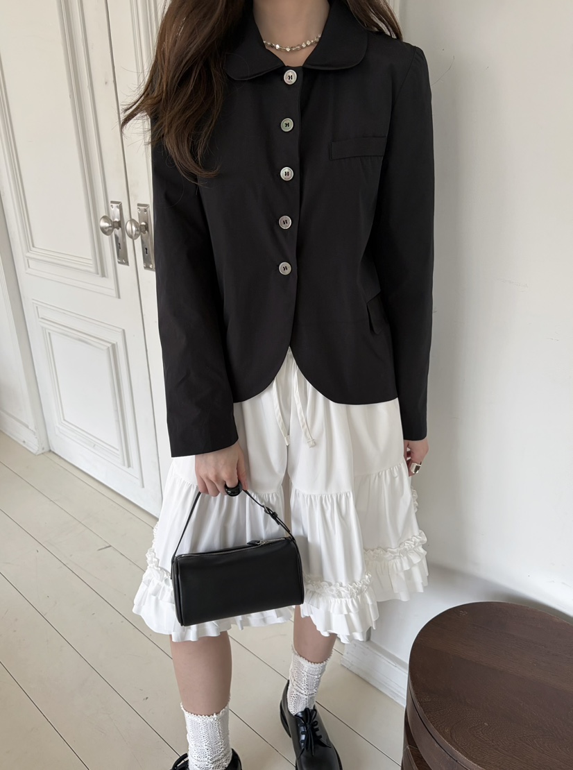 PEBBLE韓國代購女士新款人氣時尚休閑26春夏熱賣推薦夾克PEBBLE夾克